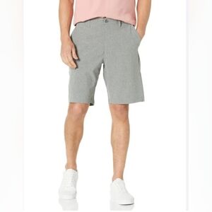 Volcom Kerosene Hybrid Men's Size 36 Shorts Stretch Surf & Turf Light Gray Golf